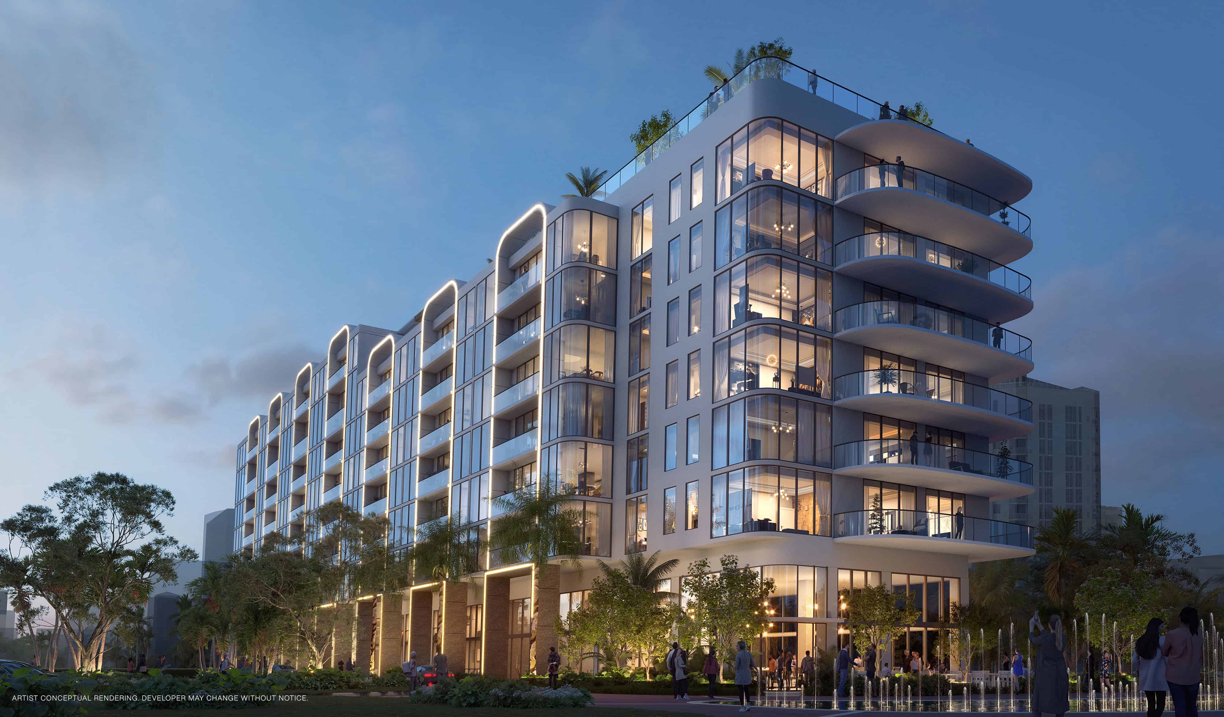 Sixth and Rio Condominiums: An eight-story building in Fort Lauderdale offering luxurious amenities and scenic city views.